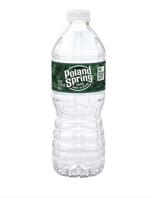 100% Natural Spring Water 16.9 Fl Oz 12 Pack O80635