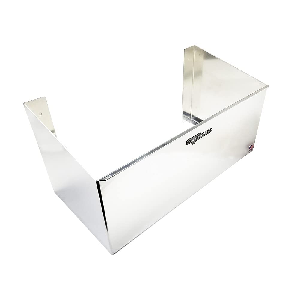 Double Utility Fuel Jug Holder Storage Rack Shelf - Holds Two 5-Gallon Jugs - Anti-Rusting Aluminum I94633