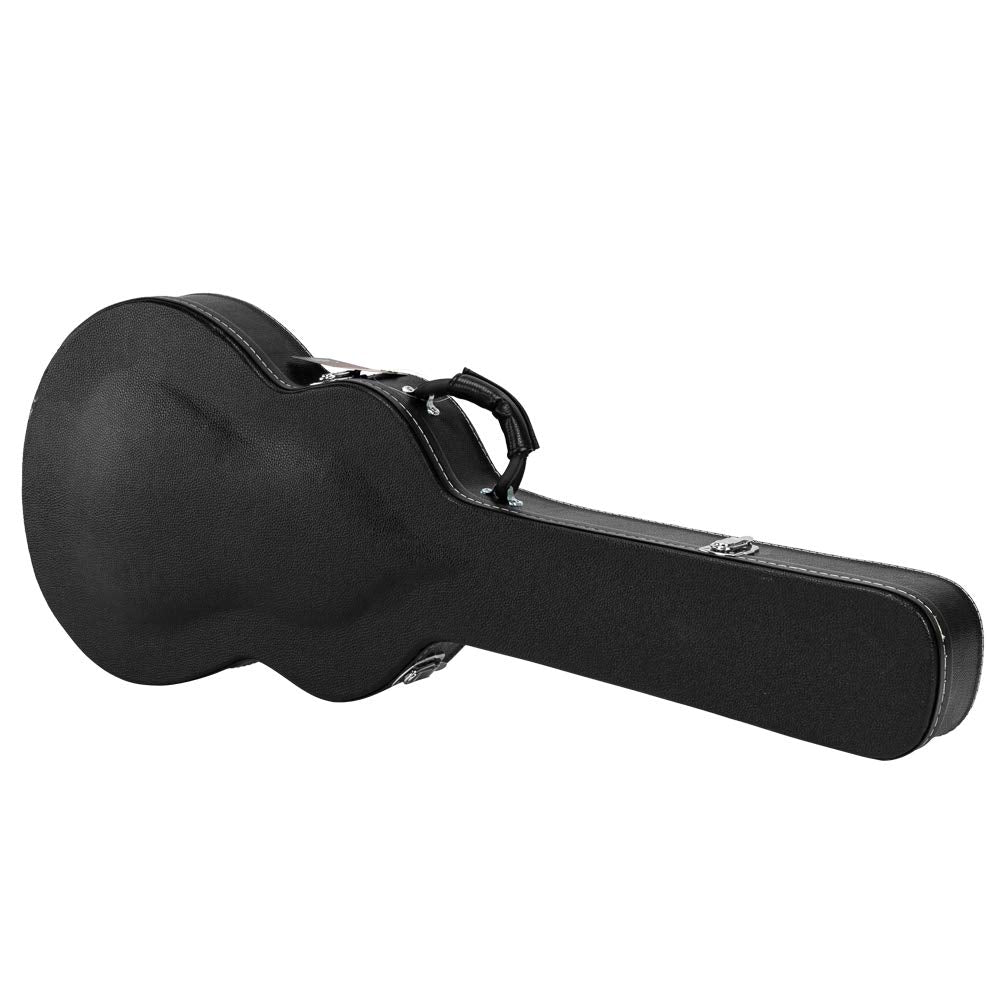 Portable Electric Guitar Hard Case, PU Leather, Black G97102