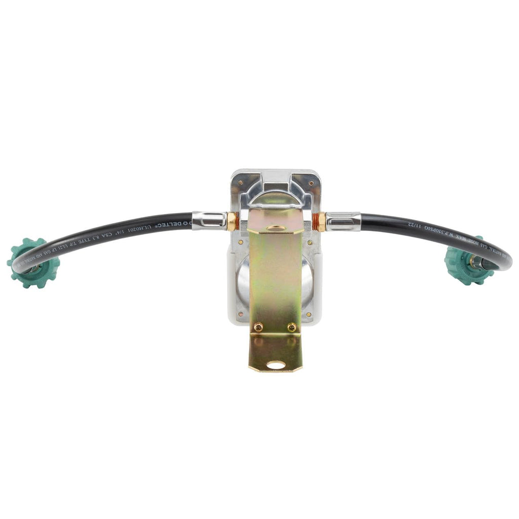RV 2-Stage Auto Changeover Propane Regulator with Hose V793