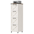 White 4 Drawer Filing Cabinet P110