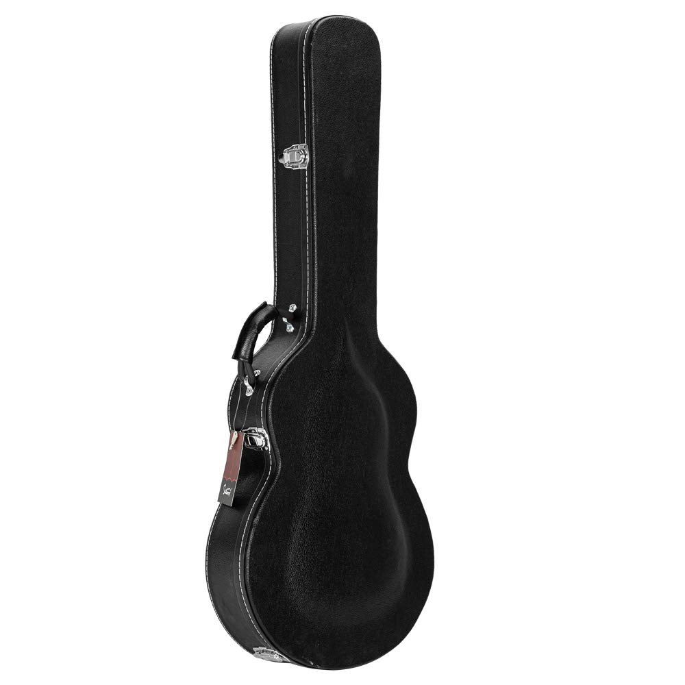 Portable Electric Guitar Hard Case, PU Leather, Black G97102