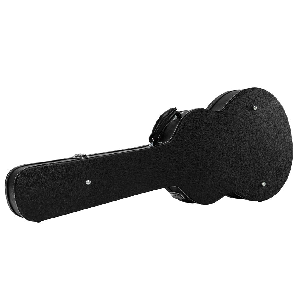 Portable Electric Guitar Hard Case, PU Leather, Black G97102
