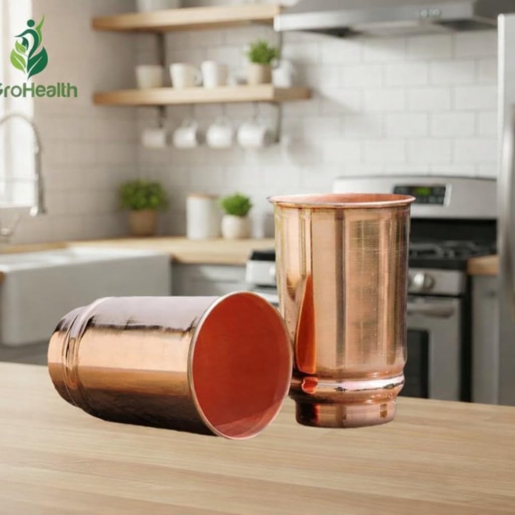 Pure Copper Cups Set of 2, 11.8 oz M232