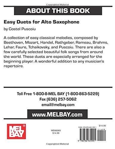 Alto Saxophone Duets W4276