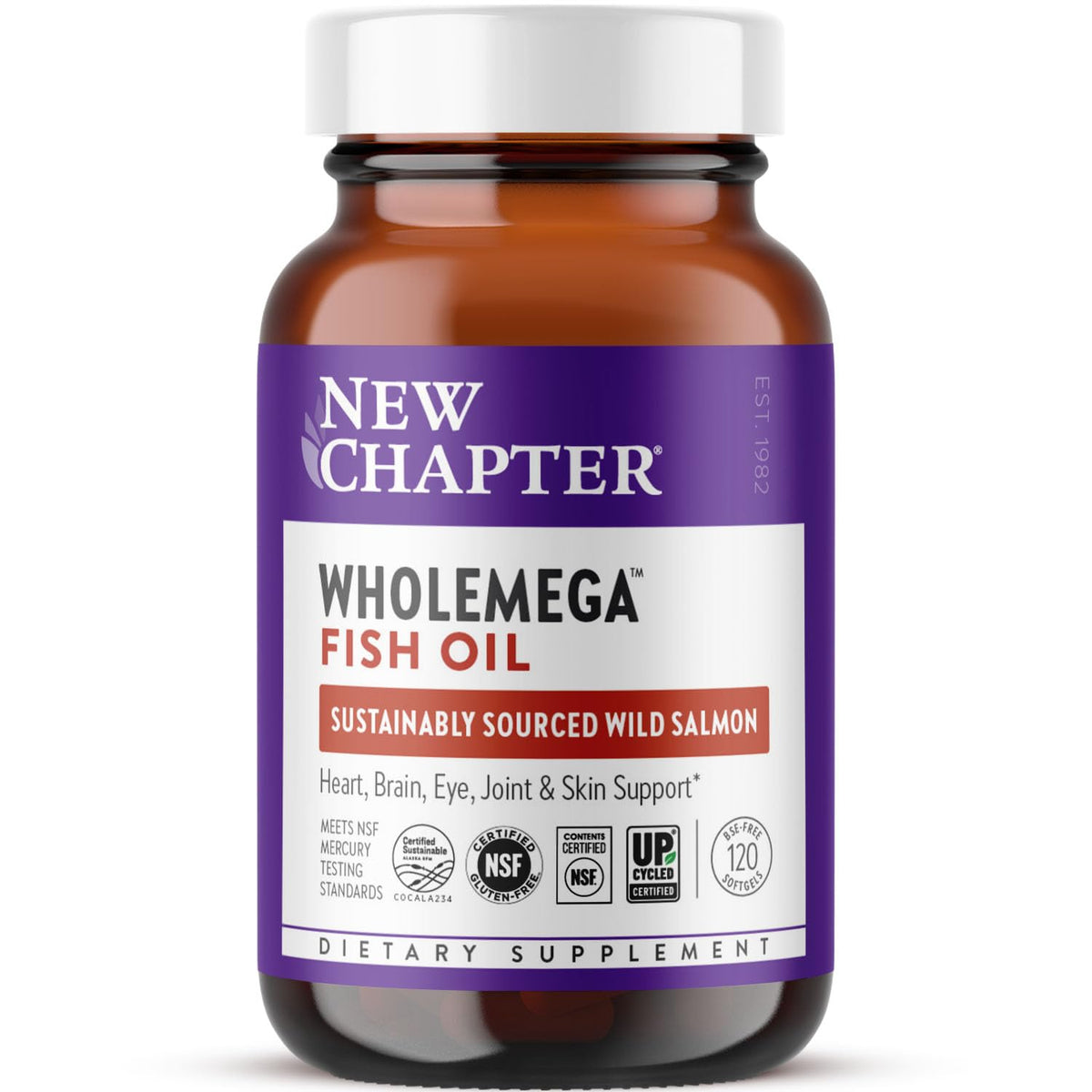 Wild Alaskan Salmon Oil 120 Softgels T36702
