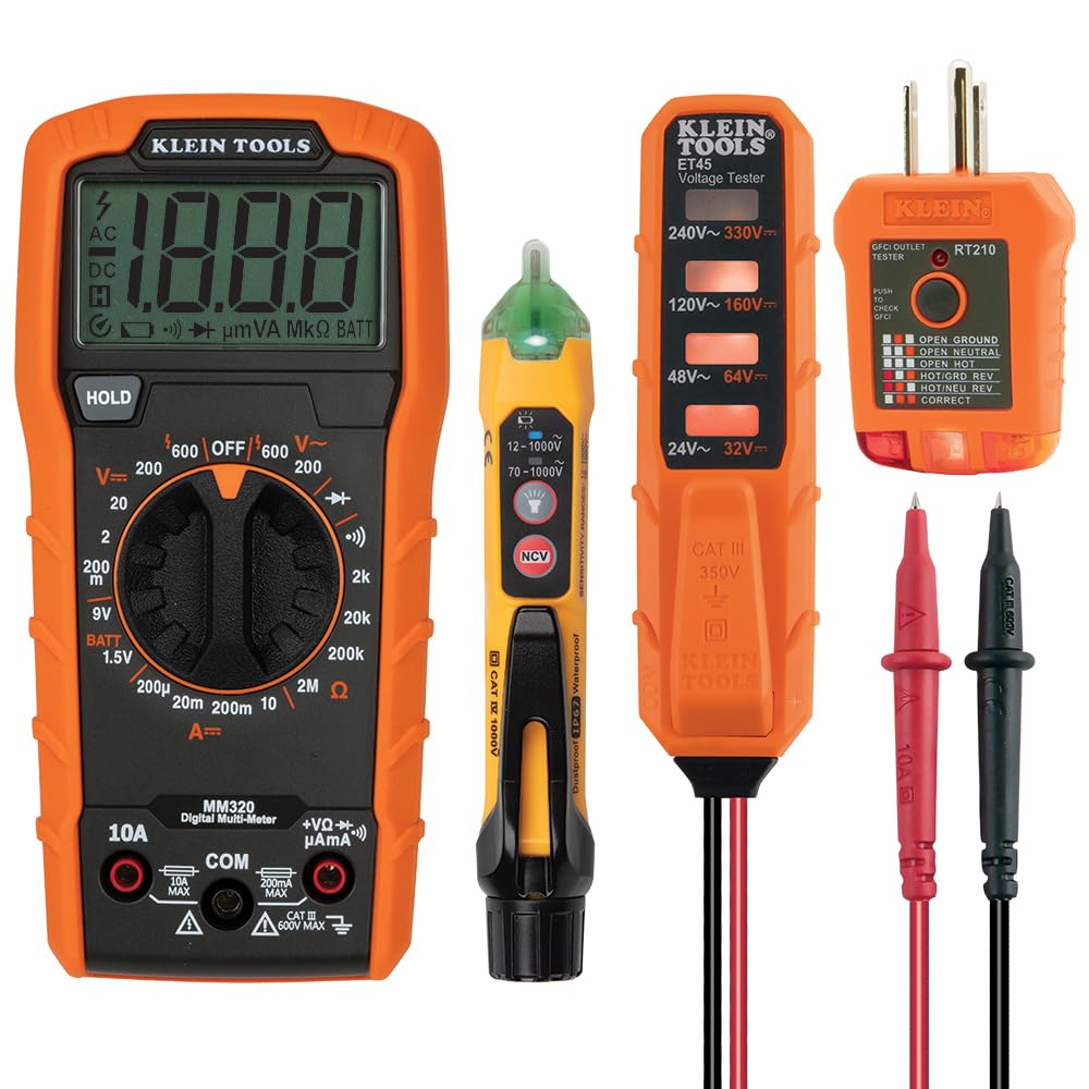 Digital Multimeter Electrical Test Kit with Carrying Case A996