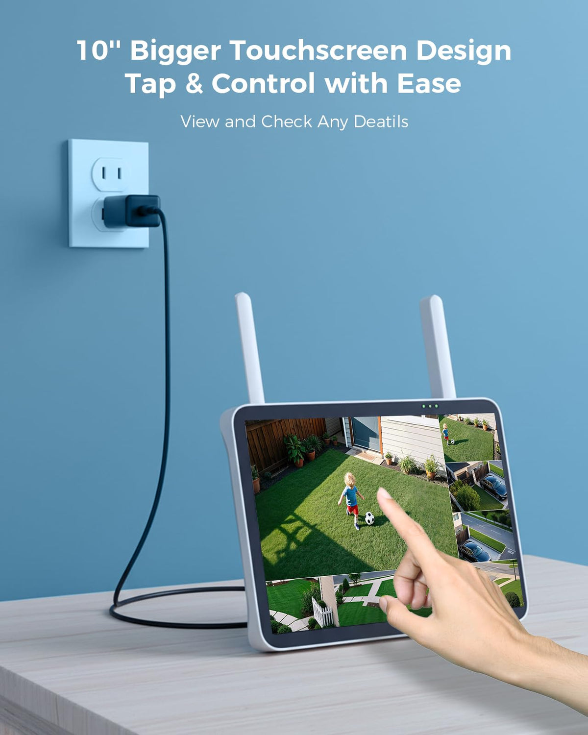 4MP Solar Wireless Outdoor Security Camera R955