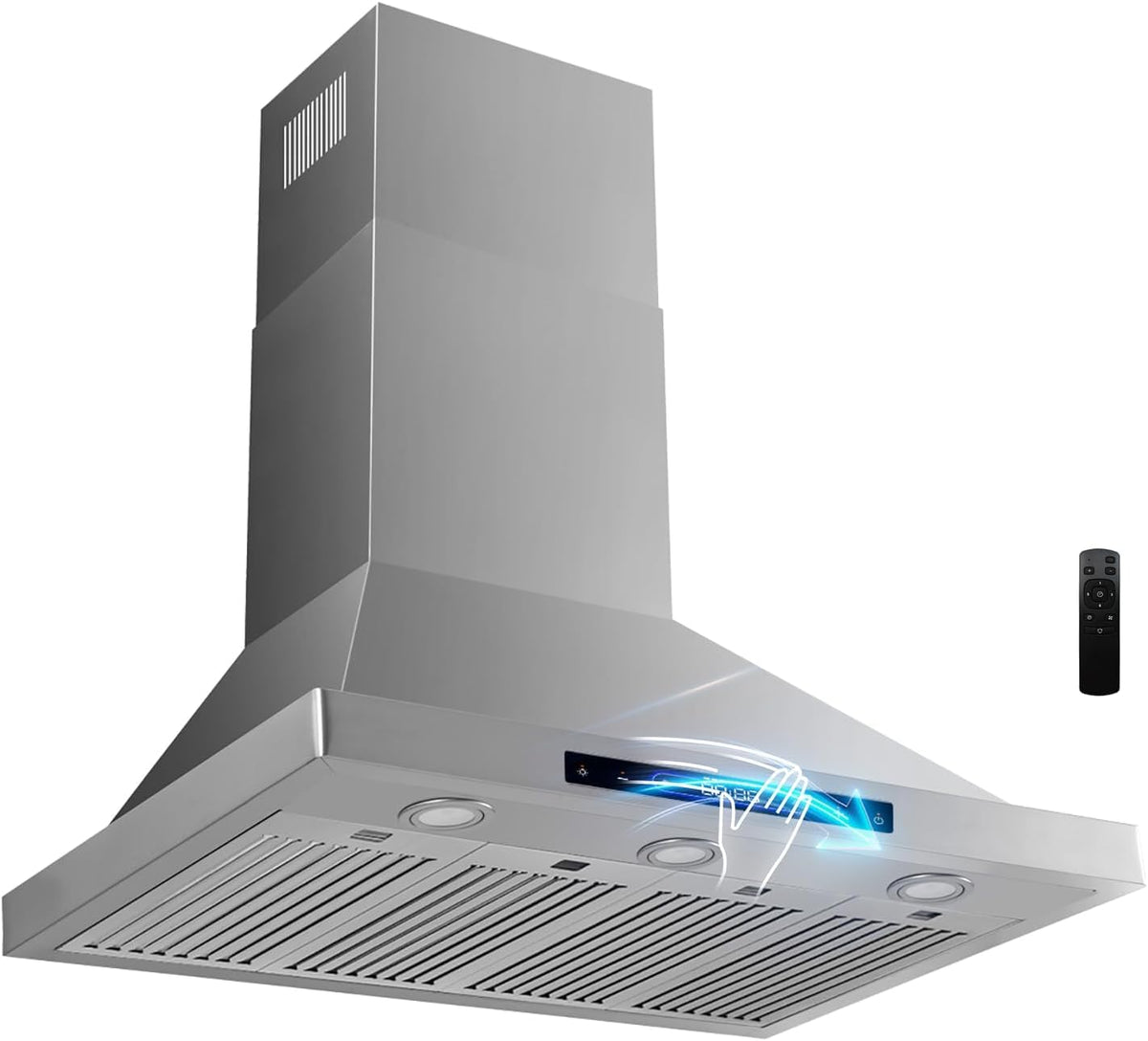 48 inch 800CFM Stainless Steel Wall Mount Range Hood X5276