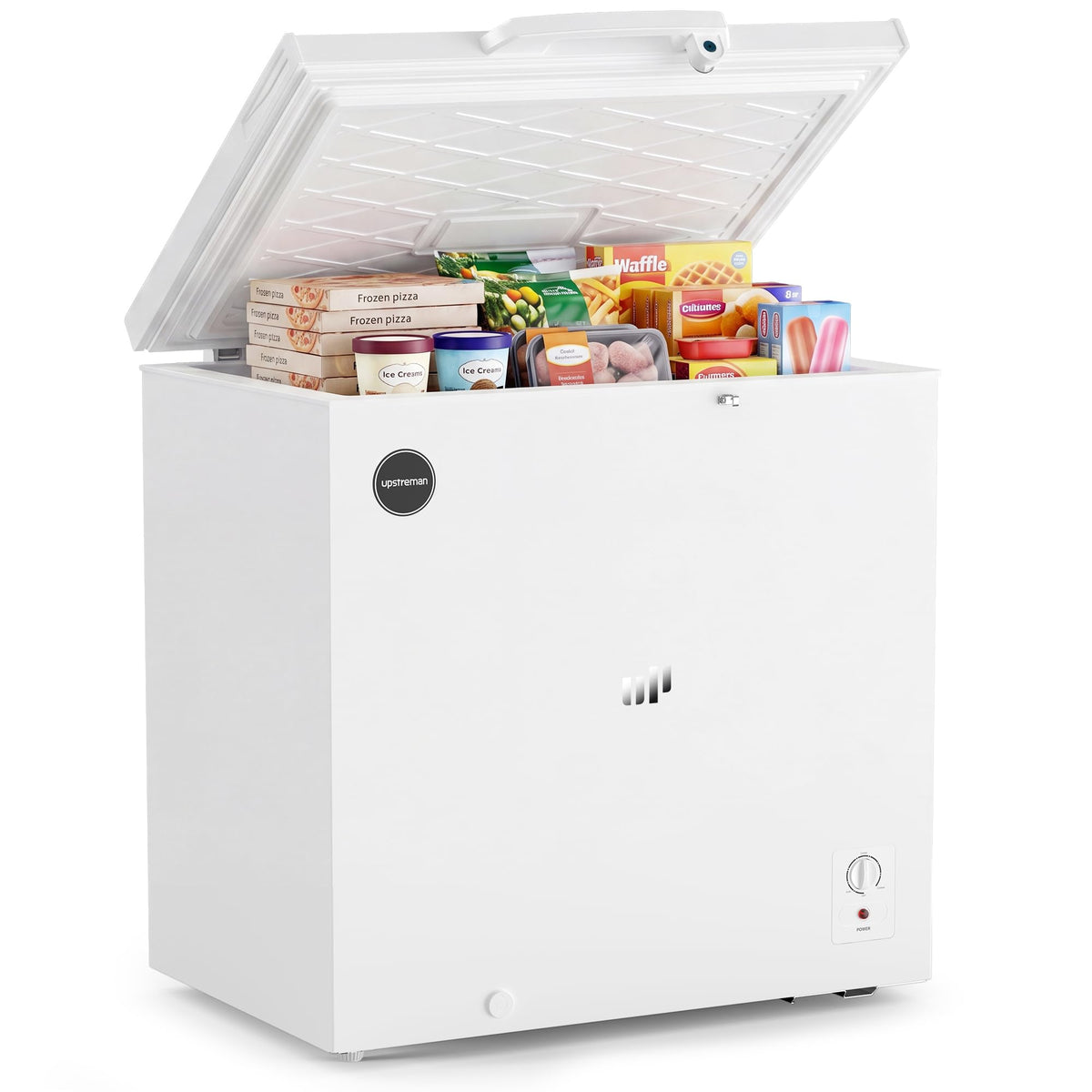 7.0 Cu.Ft Silky White Chest Freezer A8806