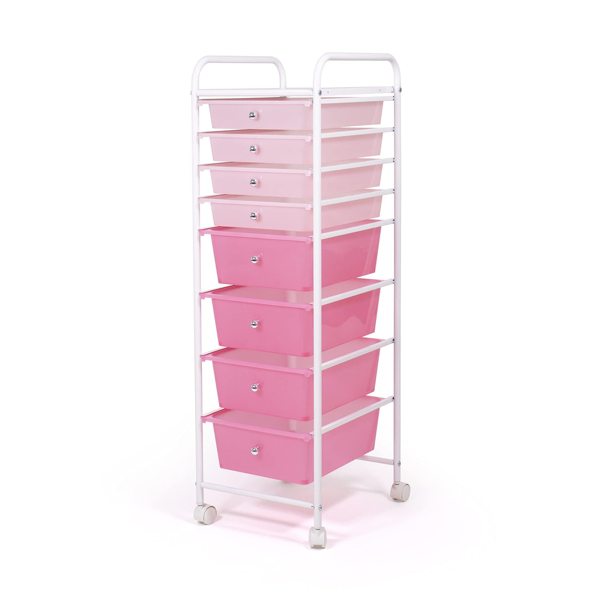 8 Drawer Rolling Storage Cart with Wheels V223
