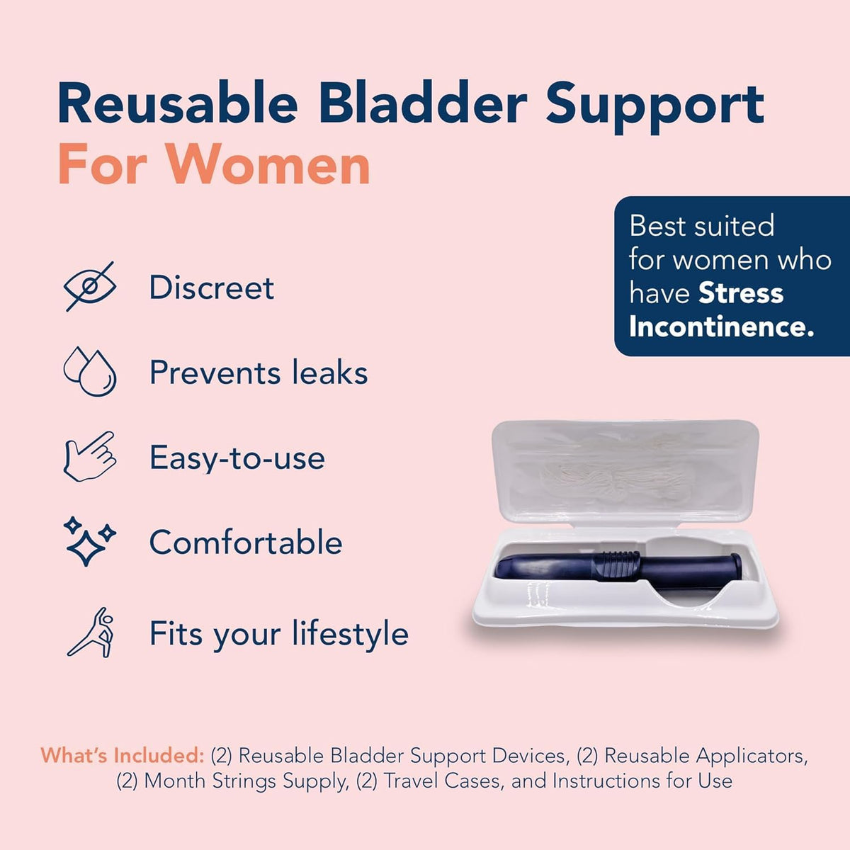 Reusable Vaginal Pessary 1 Pack L321