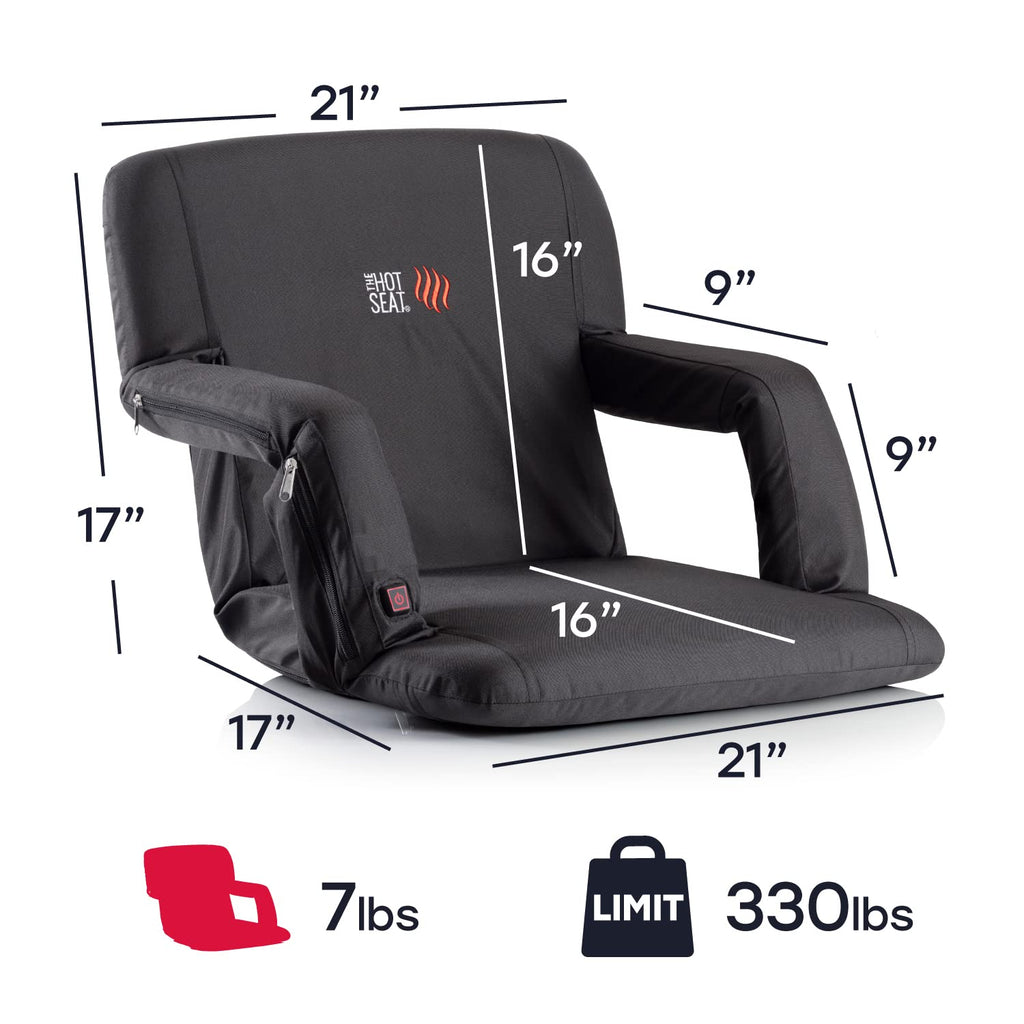 Portable Heated Stadium Seat for Bleachers O120