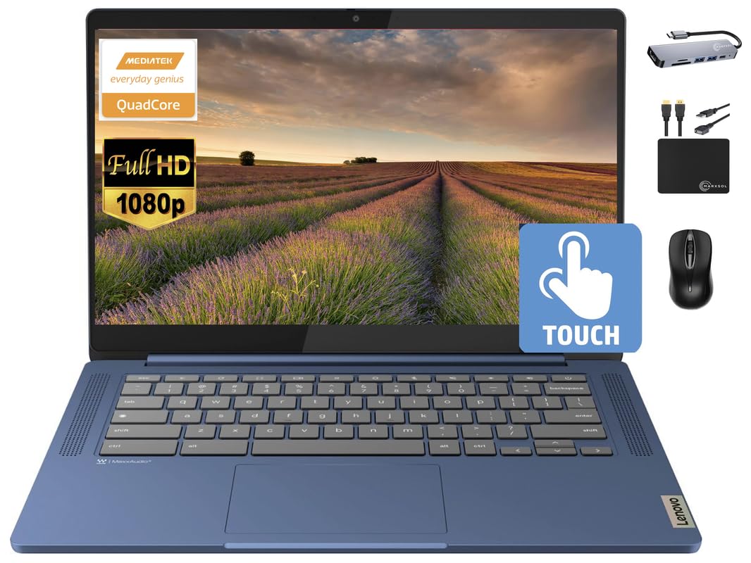 14" Touchscreen Slim Laptop 4GB RAM 128GB Storage Chrome OS G254