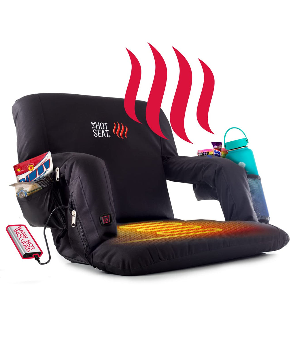 Portable Heated Stadium Seat for Bleachers O120