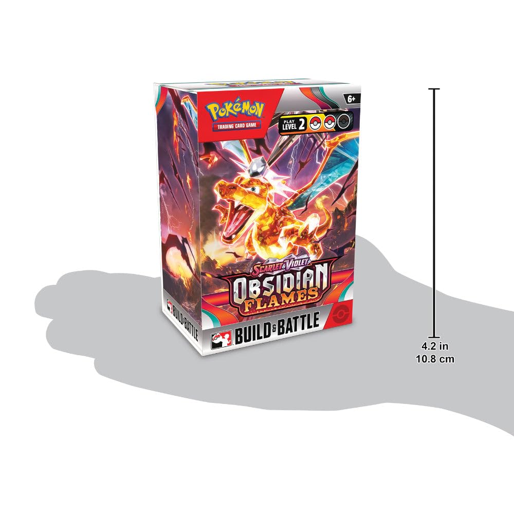 Pokemon Scarlet & Violet Obsidian Flames Build & Battle Box C4073
