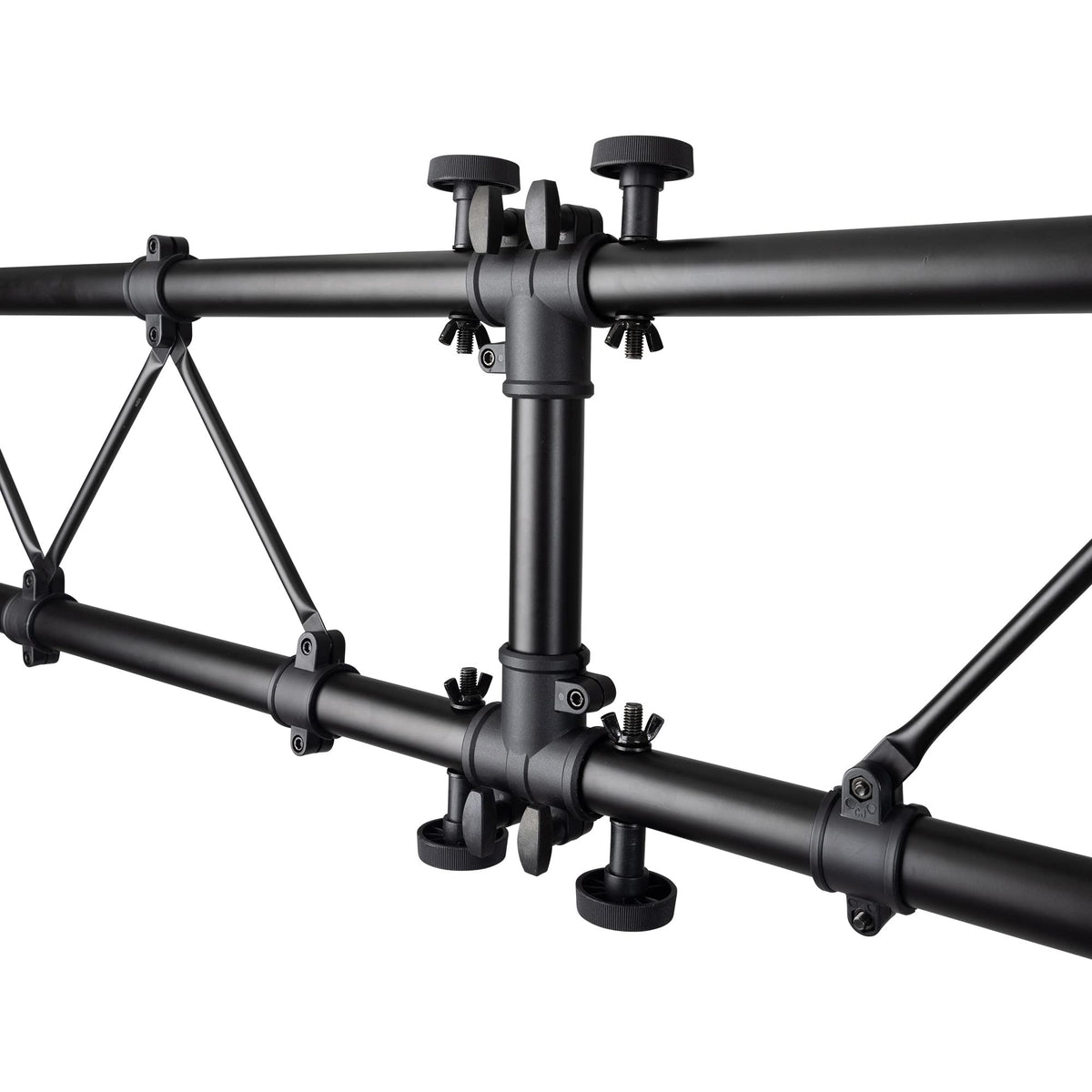 Black Metal Folding Lighting Stand with Truss O3073