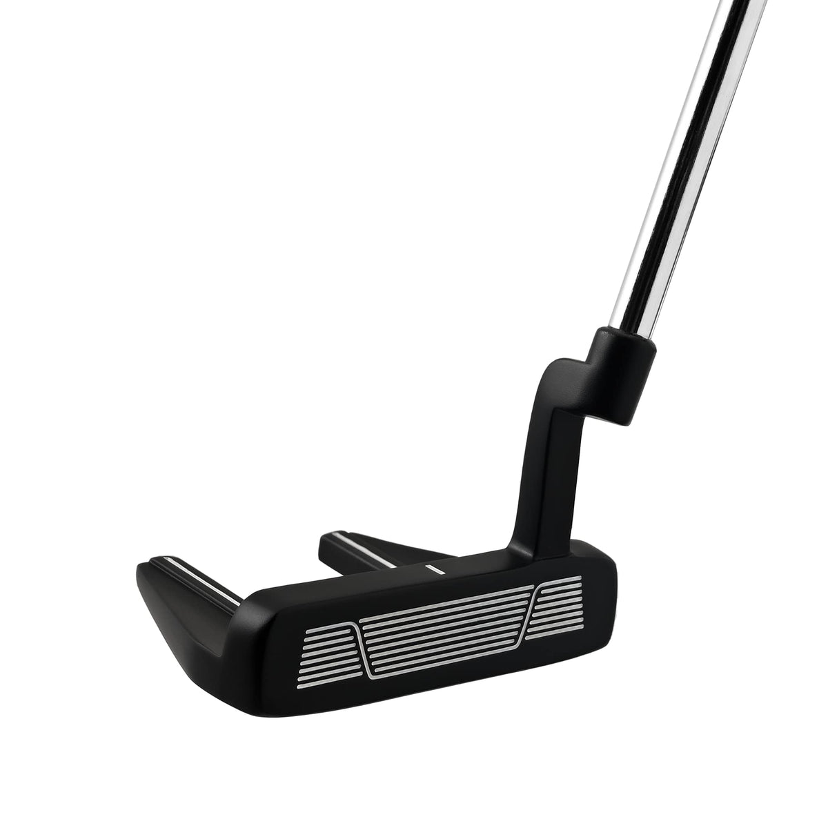 Right-Handed Matte Black Golf Putter with Aim Line & Grip Z1440