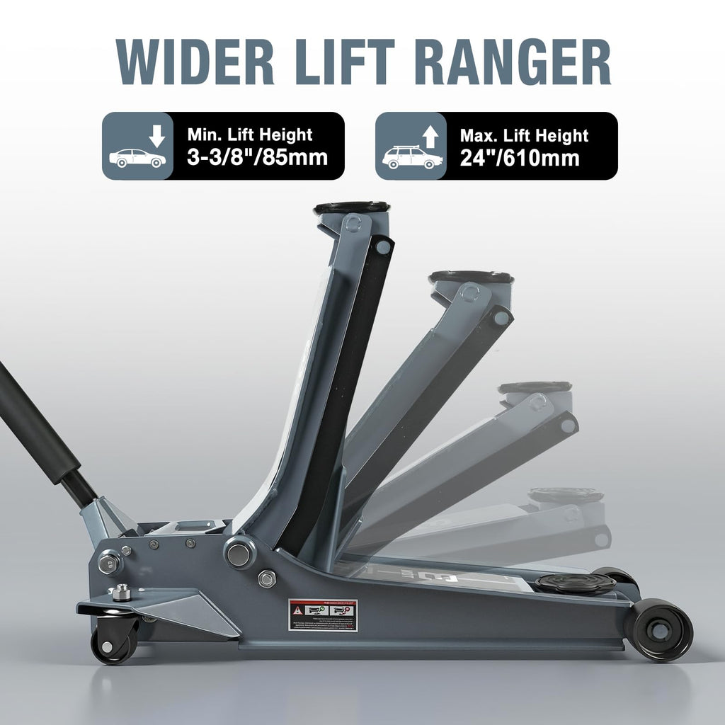 3 Ton Low Profile Hydraulic Floor Jack F292