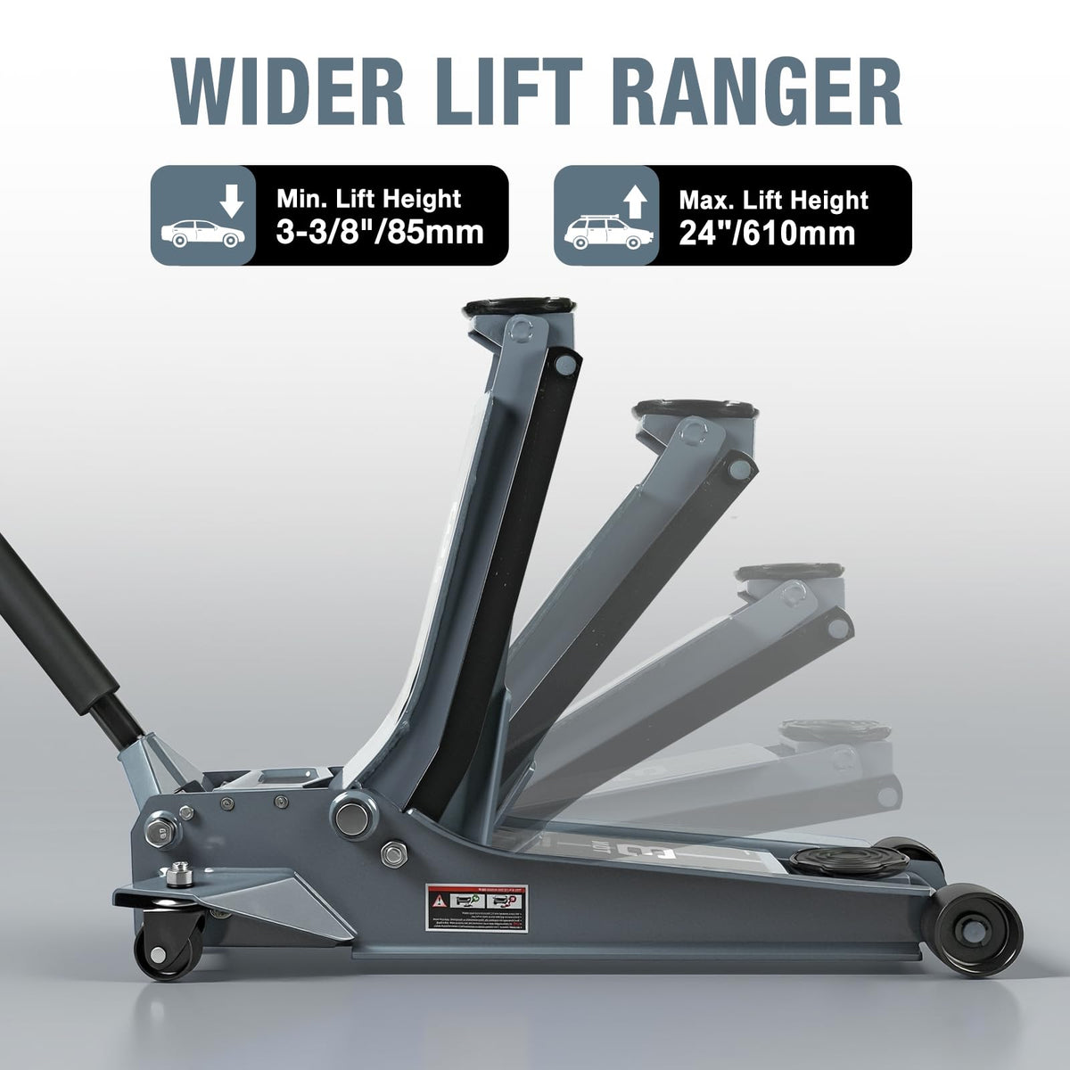 3 Ton Low Profile Hydraulic Floor Jack F292