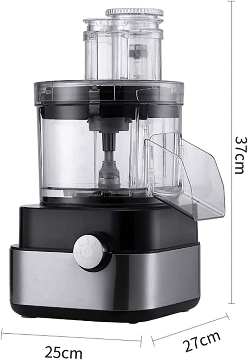 600W 4 in 1 Electric Vegetable Dicer with Dicing Molds J838811