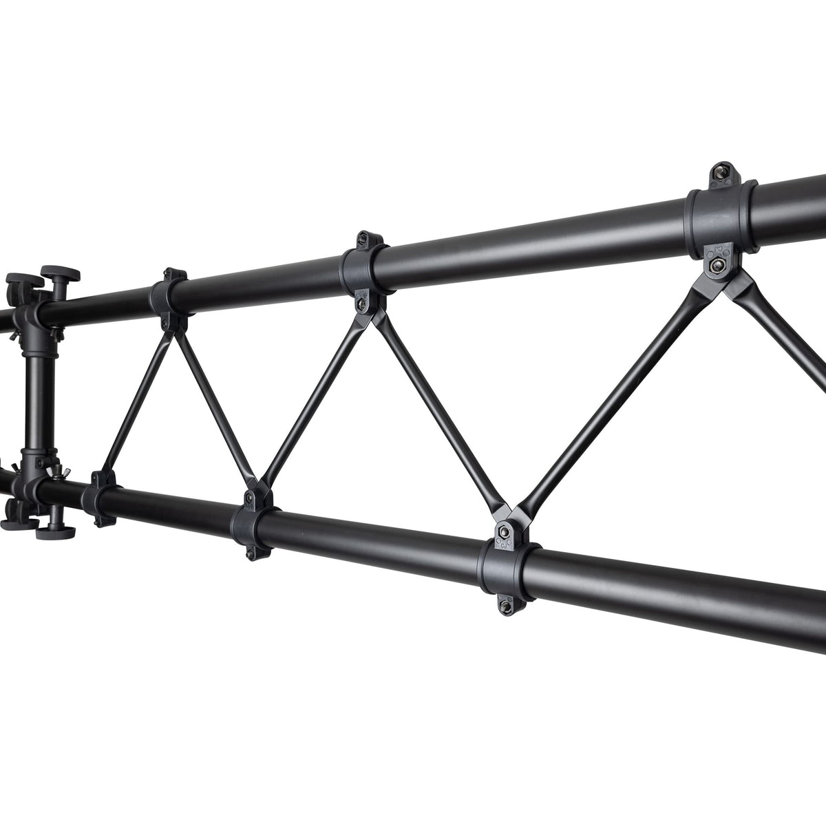 Black Metal Folding Lighting Stand with Truss O3073