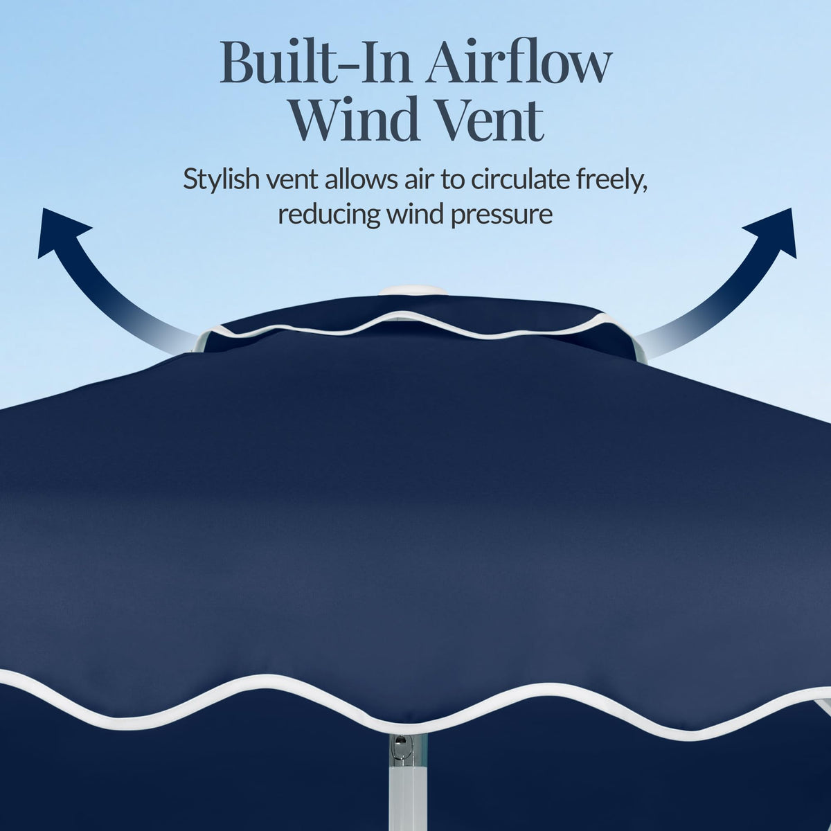 Patio Market Umbrella with Crank & Tilt X67605