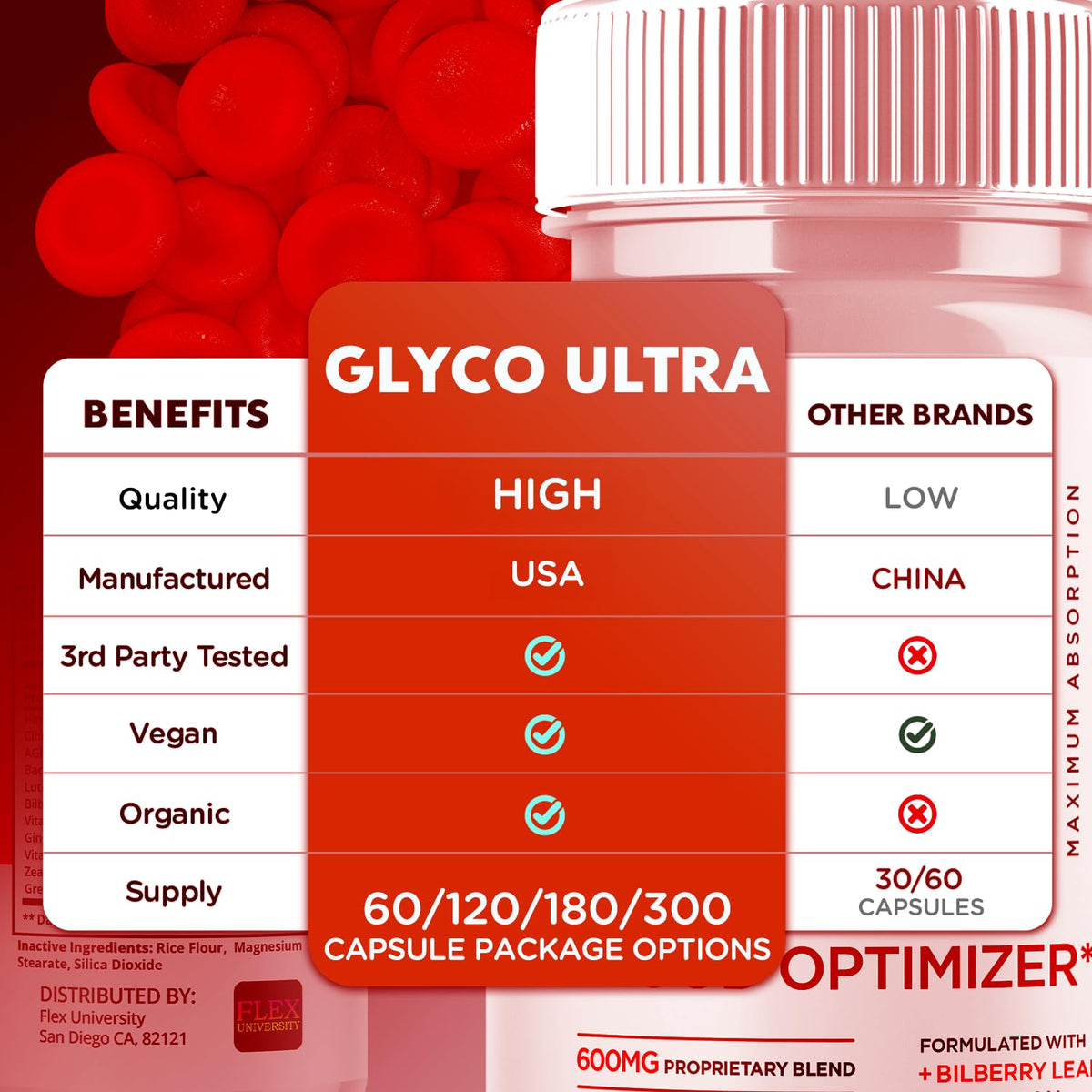 120 Capsules Supplement X9995