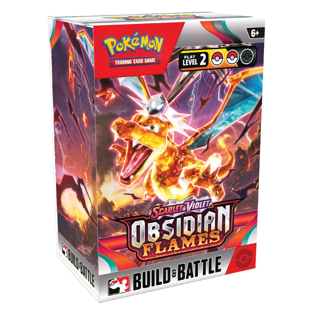 Pokemon Scarlet & Violet Obsidian Flames Build & Battle Box C4073