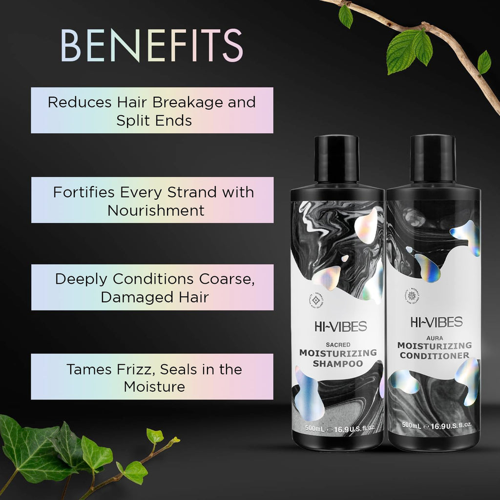 Vegan Argan Oil Shampoo Conditioner and Serum Set M5289