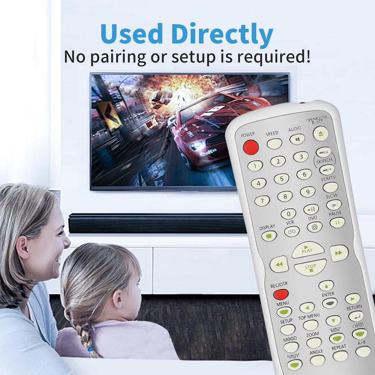 Remote Control with Batteries D5872