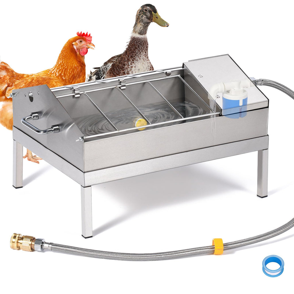 Automatic Chicken Waterer and Feeder Set S11511