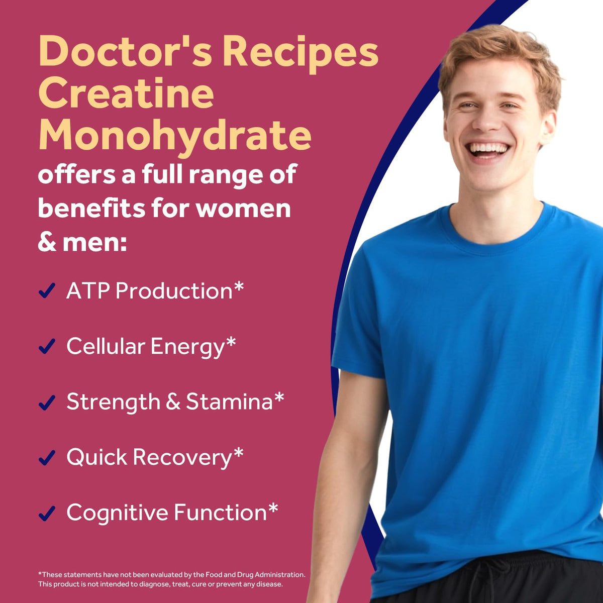 Micronized Creatine Monohydrate 3000 mg Vegan 120 Capsules L649