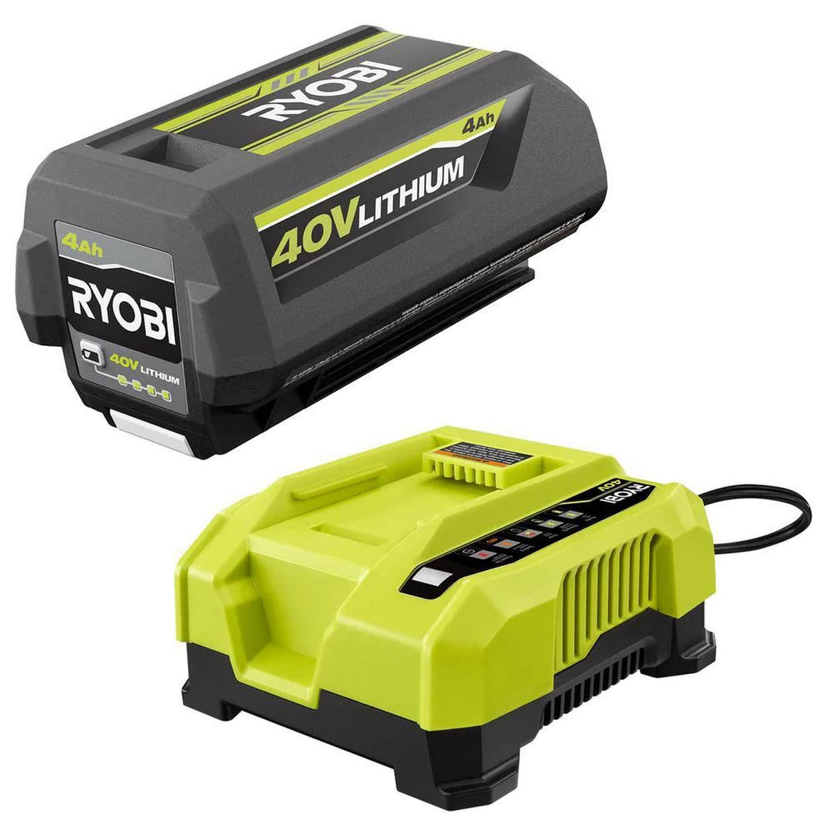 40 Volt Lithium-Ion 4.0 Ah Battery and Rapid Charger A6747