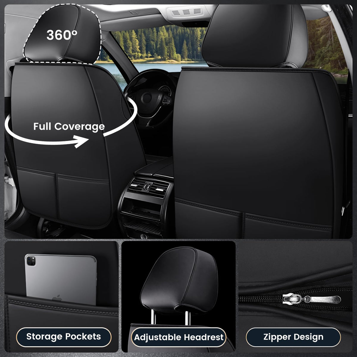 Car Seat Covers Full Set E2397