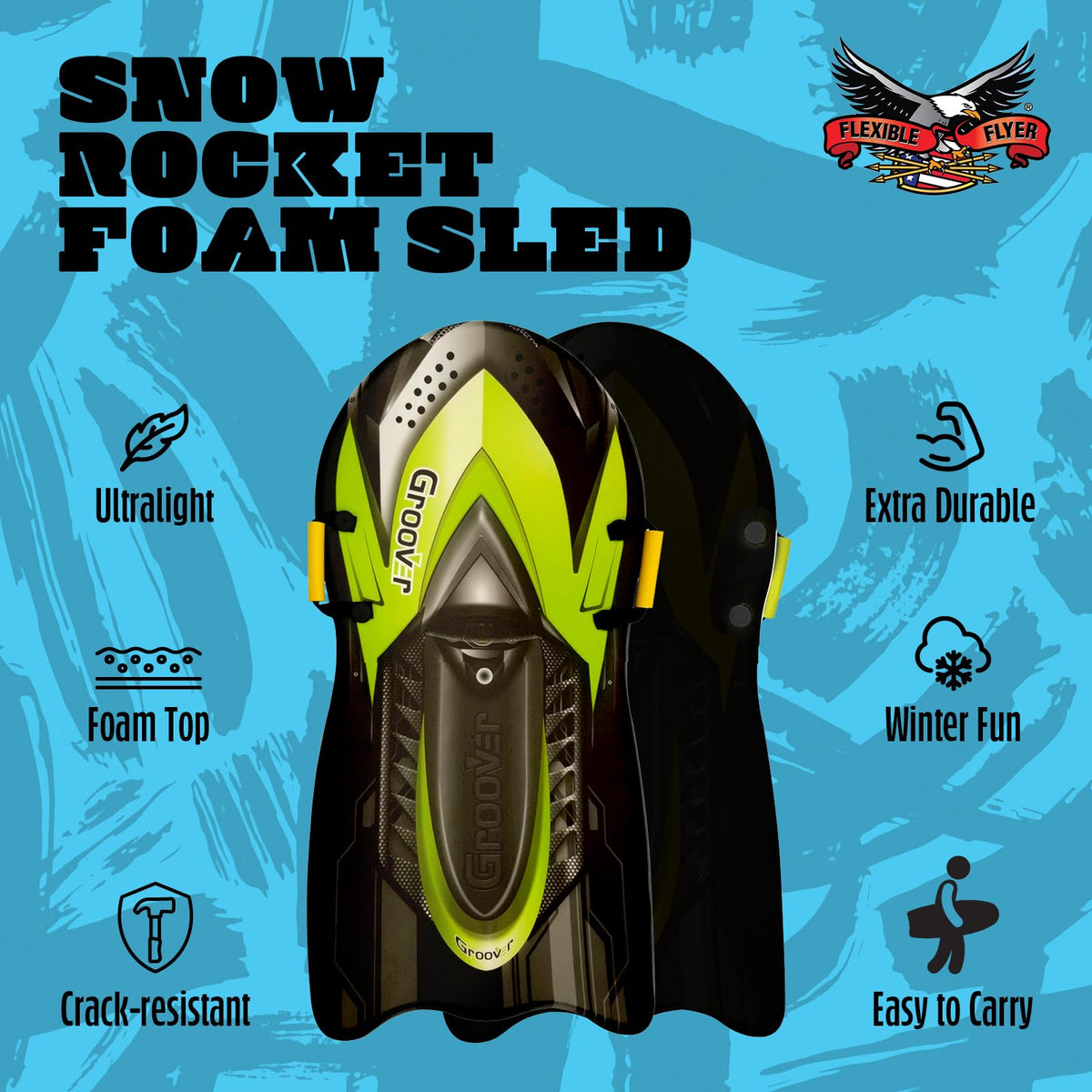 Premium Foam Snow Sled with Handles D684742
