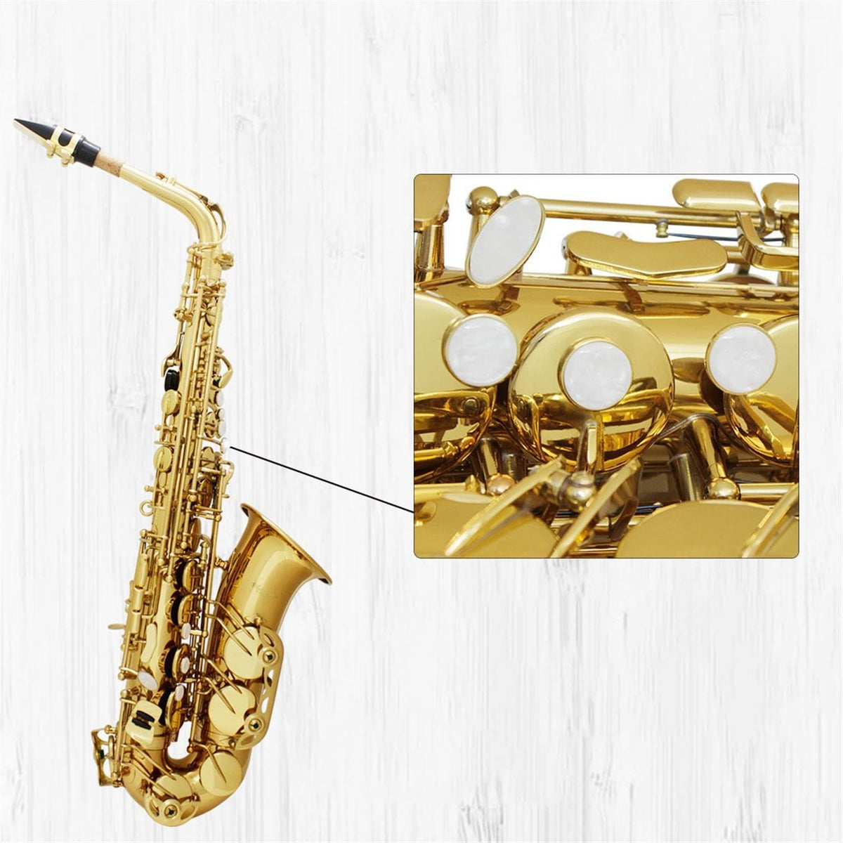 Alto Saxophone Brass Tube in E Flat O287
