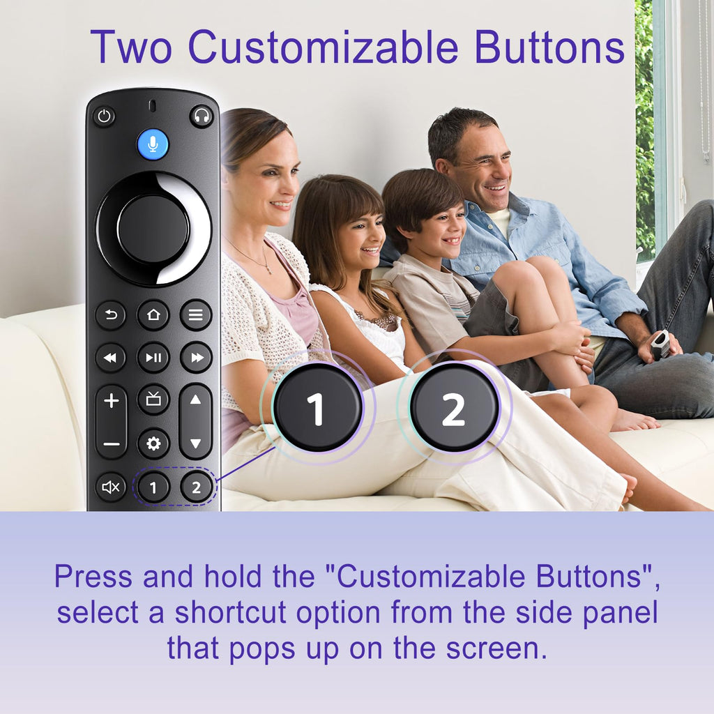 Voice Remote Pro with Remote Finder and Headphone Function C519378