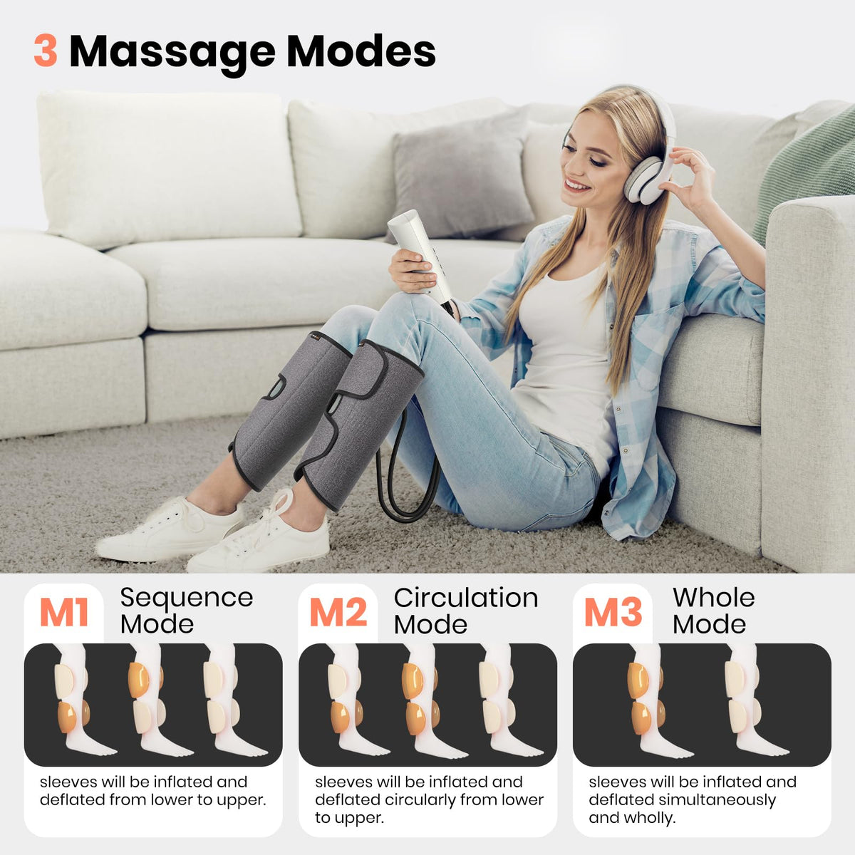 Air Compression Leg Massager O7869