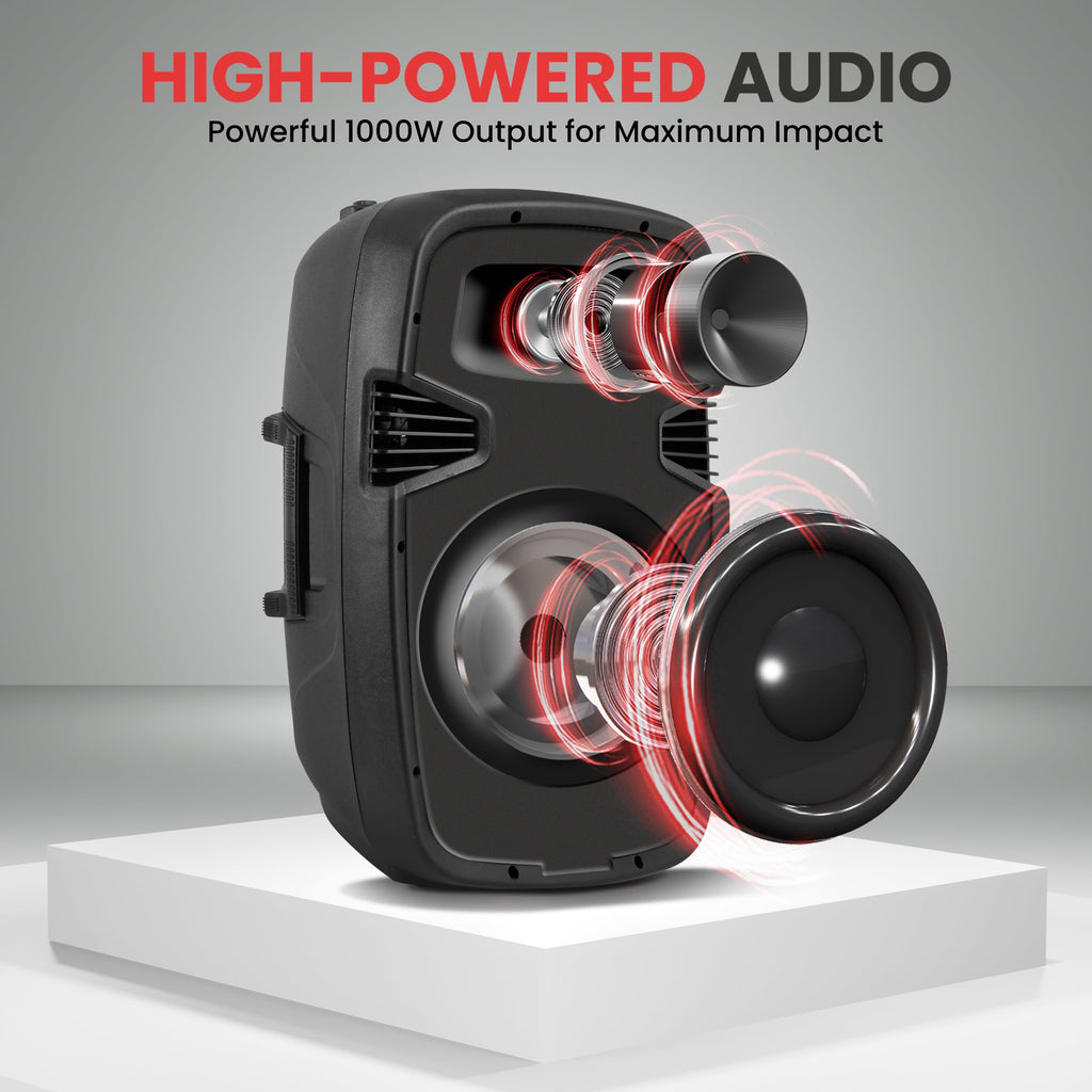 1000W Wireless Portable PA Speaker System A233487