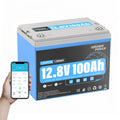 12.8V 100Ah LiFePO4 Battery with 150A BMS A361