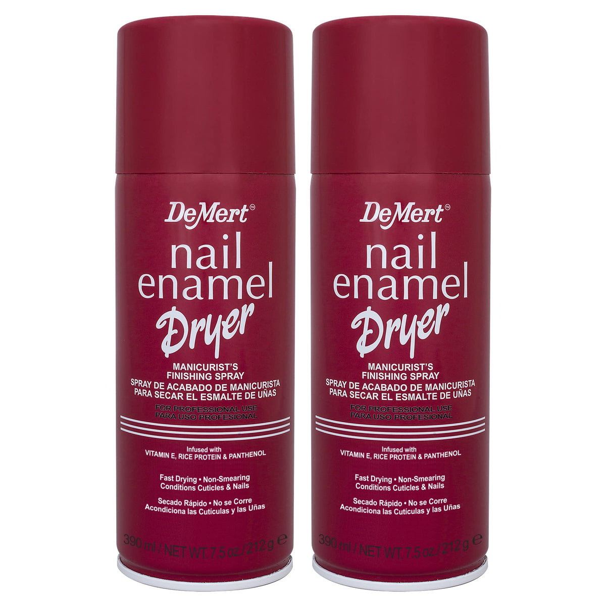 Nail Enamel Dryer Finishing Spray 2-Pack 7.5 fl oz W2906