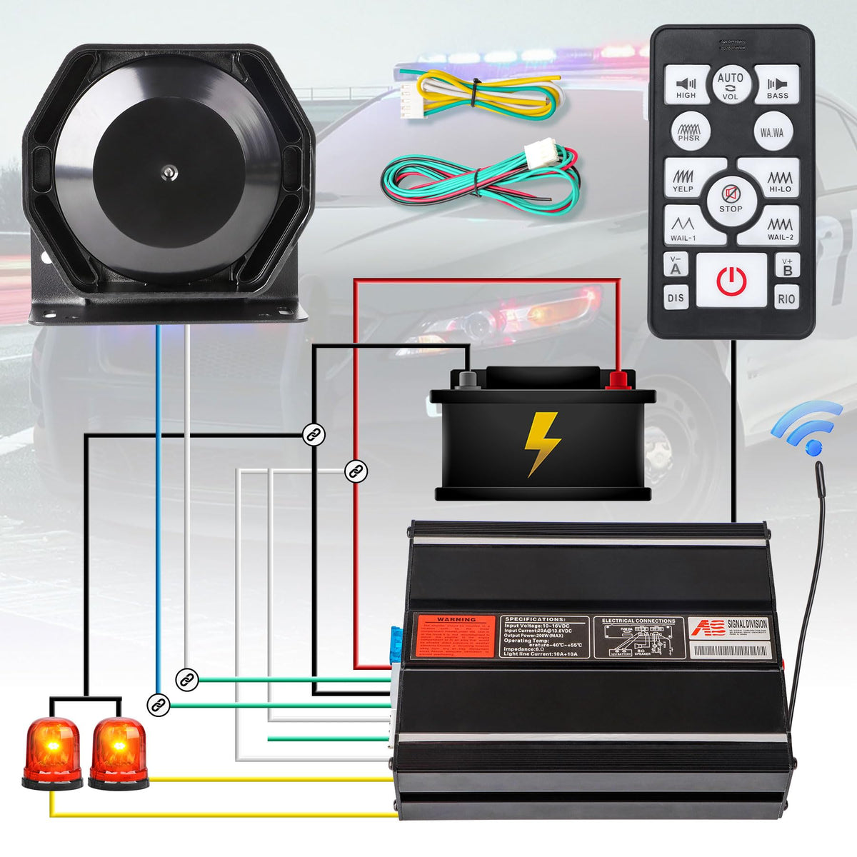 Emergency Siren Pa System M54775