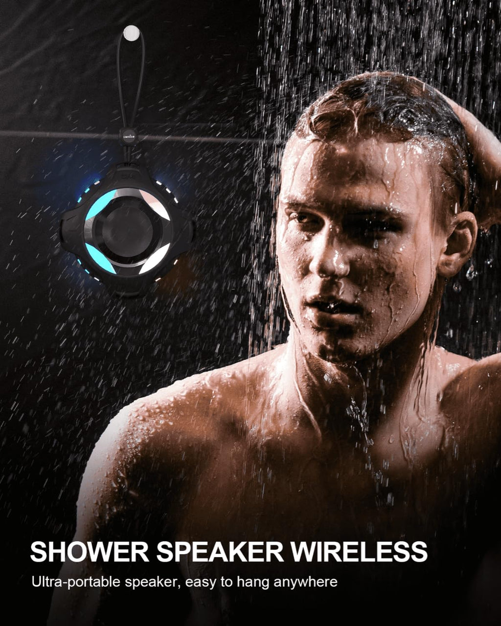 Portable IP67 Waterproof Shower Speaker G7496