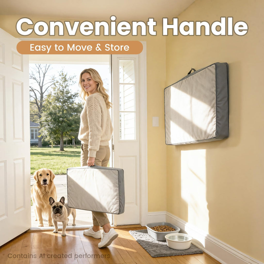 Large Reversible Memory Foam Dog Bed A746830