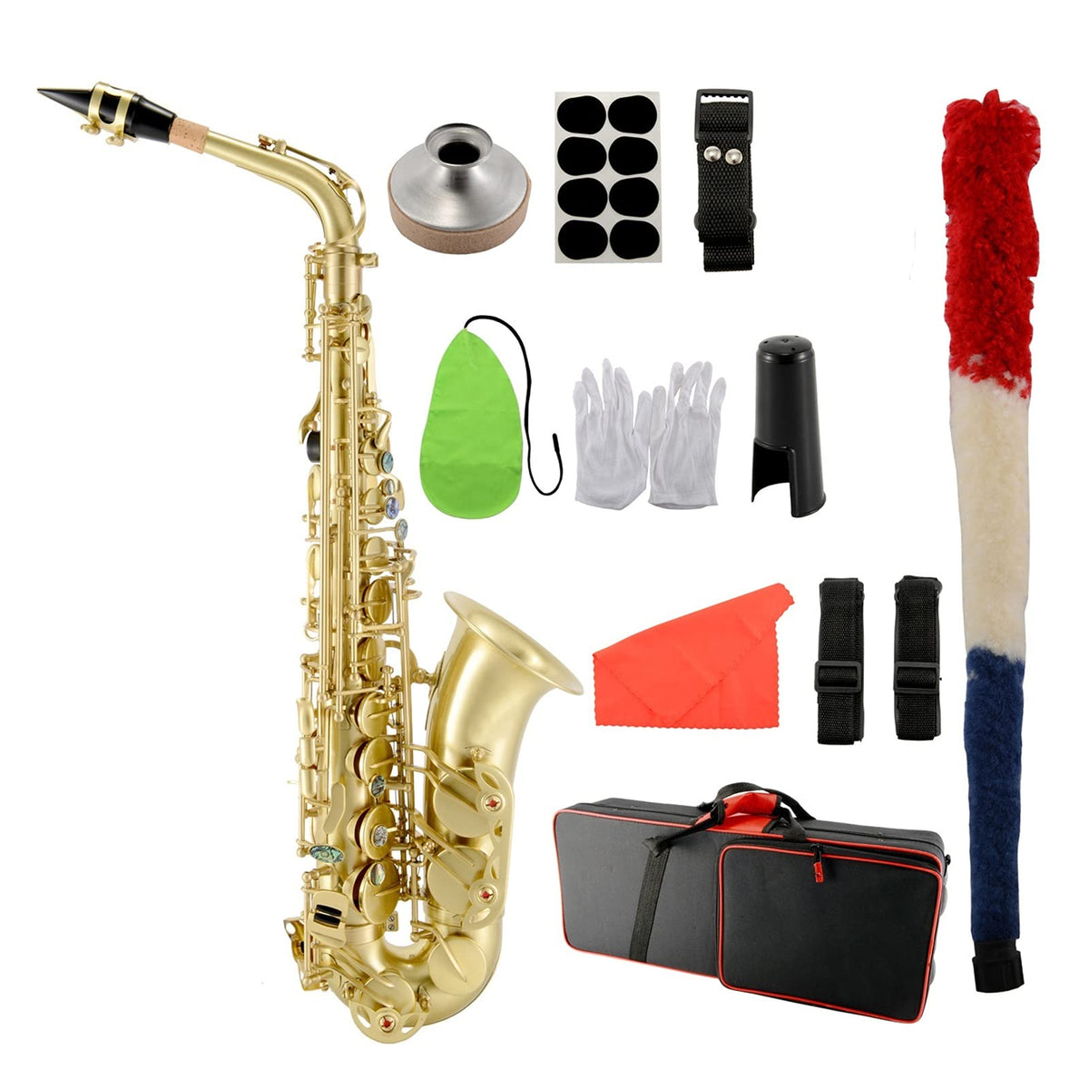 Antique Brushed E Flat Alto Saxophone B5865