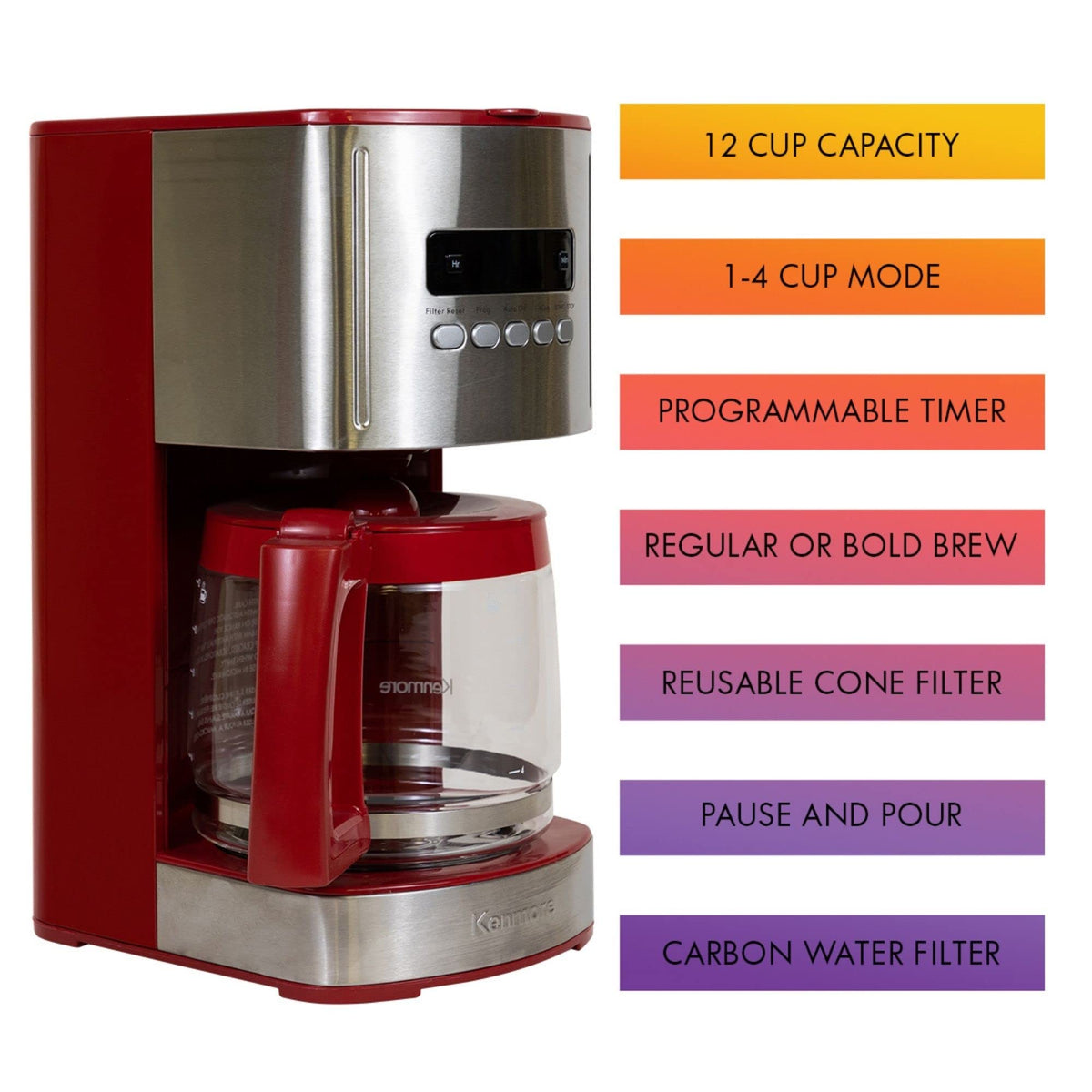 12 Cup Programmable Coffee Maker X191