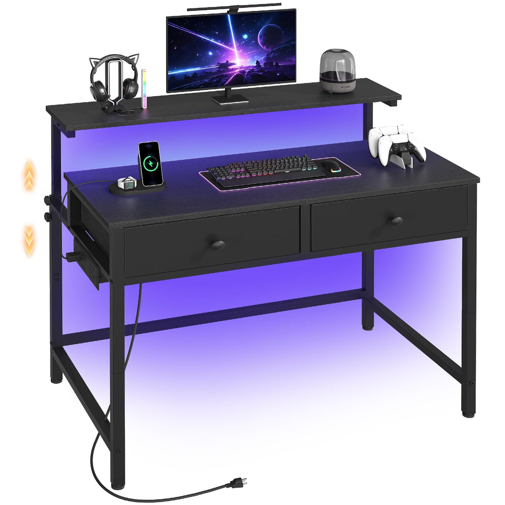 Computer Desk with Monitor Stand Z8377