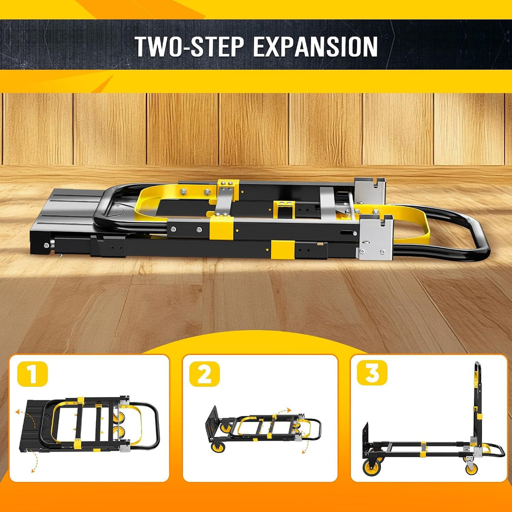 600lbs 3 in 1 Folding Hand Truck Dolly M213