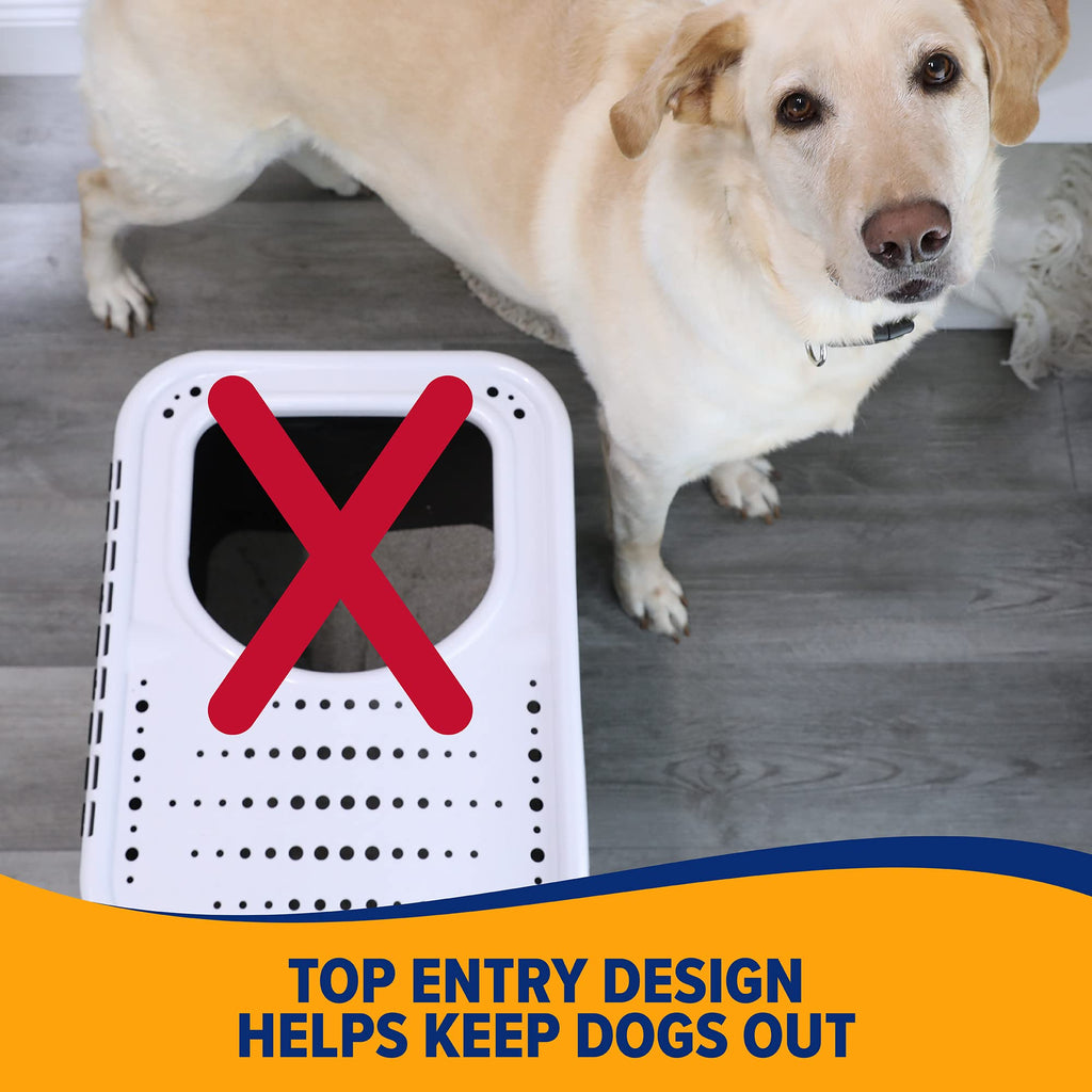 Top Entry Litter Box with Filter J496